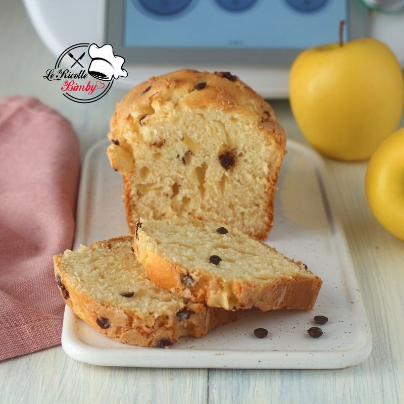 PLUMCAKE ALLE MELE E CIOCCOLATO BIMBY