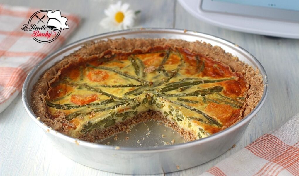 QUICHE AGLI ASPARAGI E VERDURE BIMBY