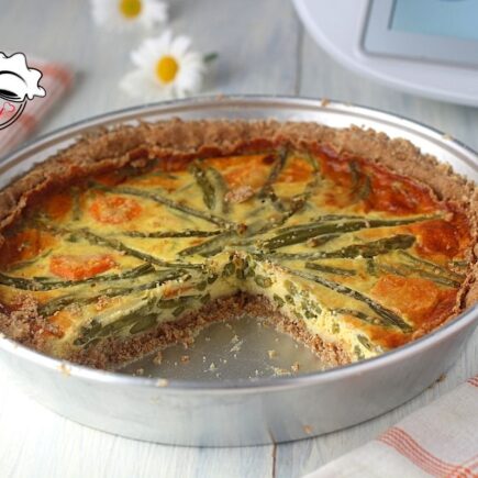 QUICHE AGLI ASPARAGI E VERDURE BIMBY