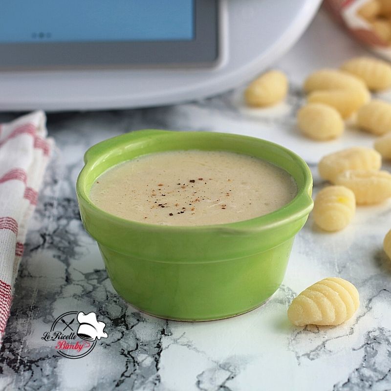 SALSA PANNA GORGONZOLA E PANNA BIMBY