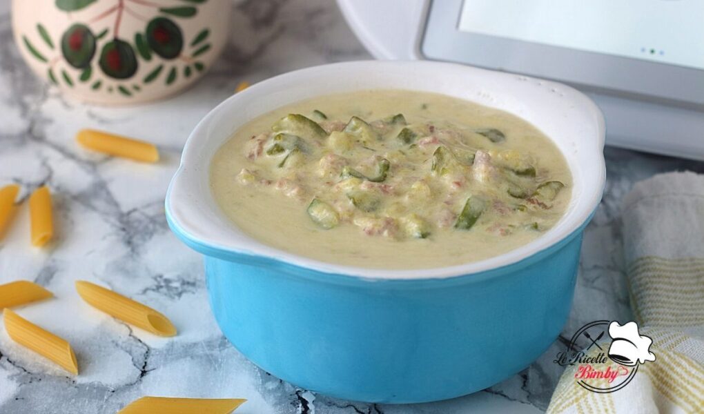 SUGO DI ZUCCHINE E SPECK BIANCO BIMBY