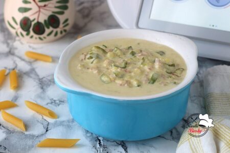 SUGO DI ZUCCHINE E SPECK BIANCO BIMBY