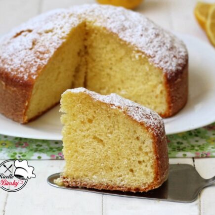 TORTA AL LIMONE BIMBY ALTA E SOFFICE