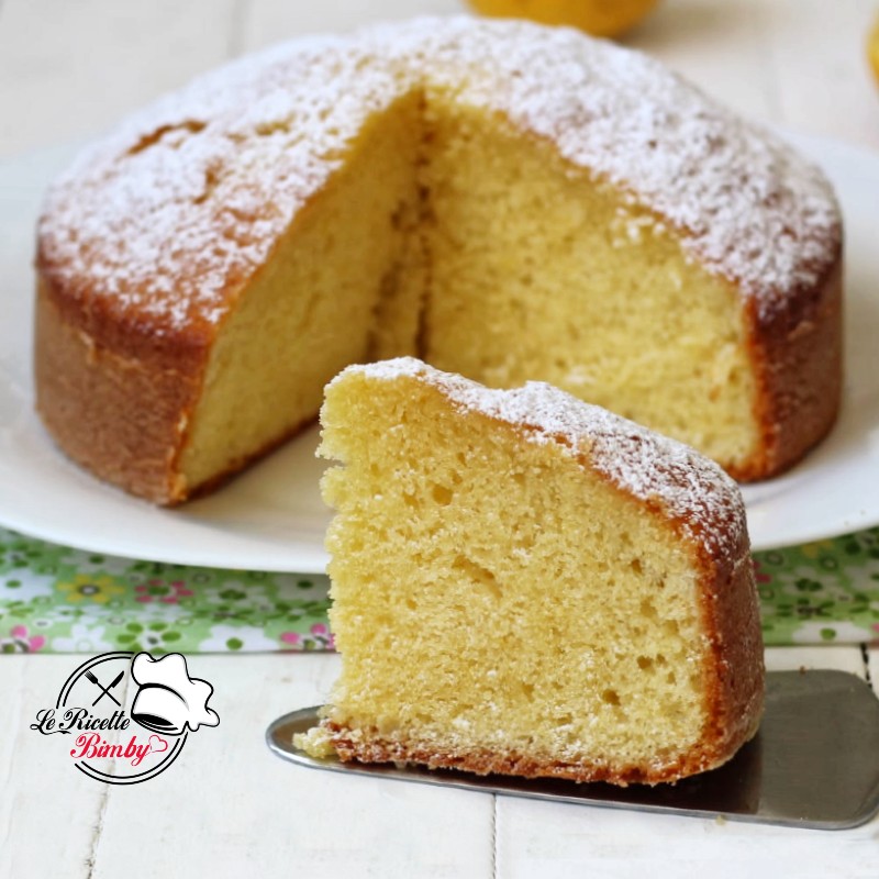 TORTA AL LIMONE BIMBY ALTA E SOFFICE