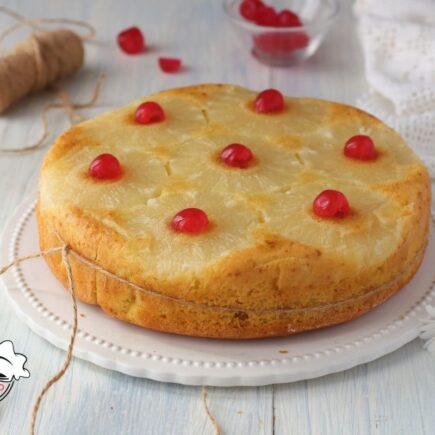 TORTA ROVESCIATA ALL'ANANAS BIMBY