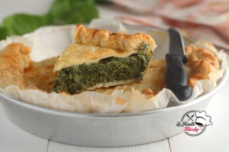 TORTA SALATA BIETOLE E RICOTTA BIMBY