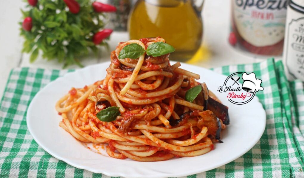 SPAGHETTI ALLA NORMA BIMBY | Le Ricette Bimby