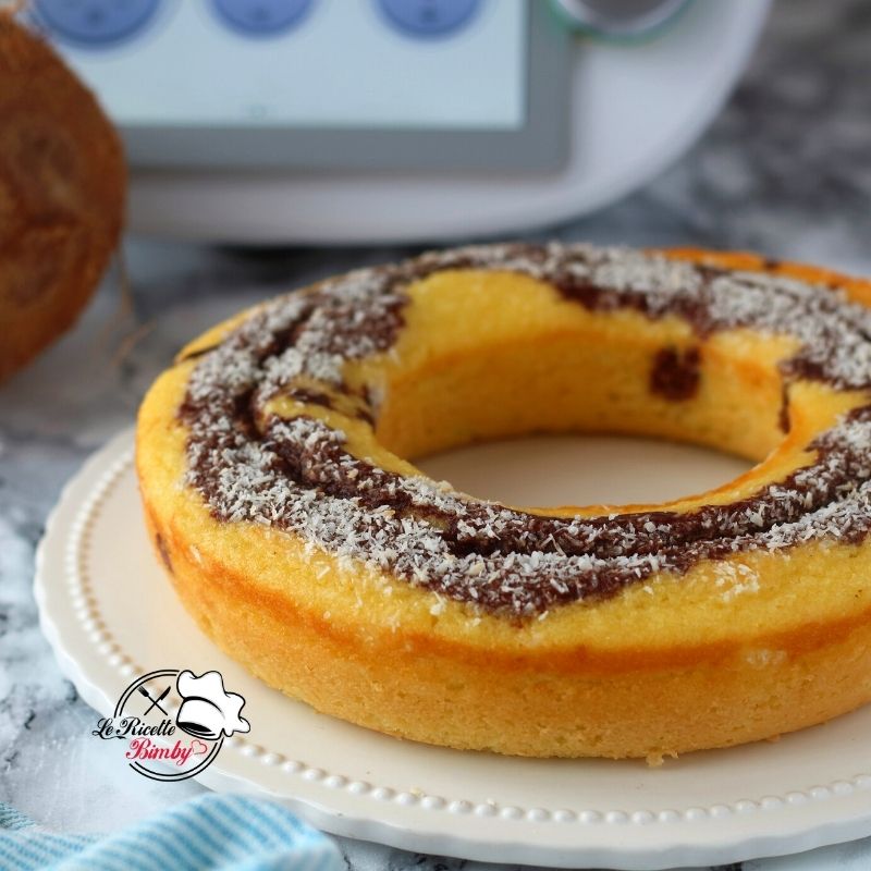 CIAMBELLA BICOLORE AL COCCO