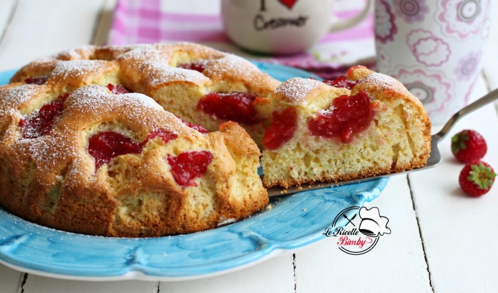CROSTATA MORBIDA ALLE FRAGOLE BIMBY