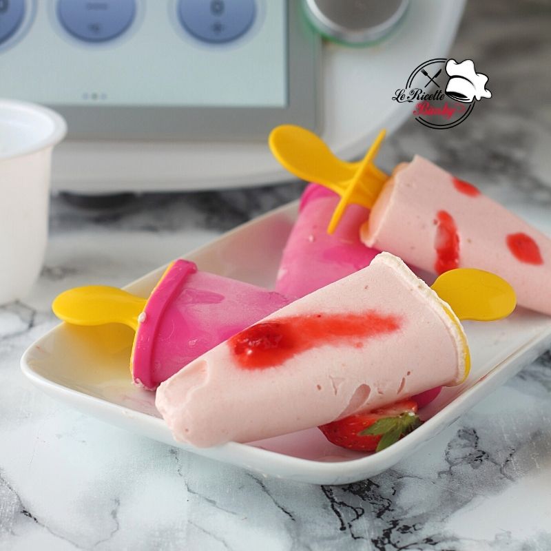 GELATO ALLE FRAGOLE E YOGURT BIMBY