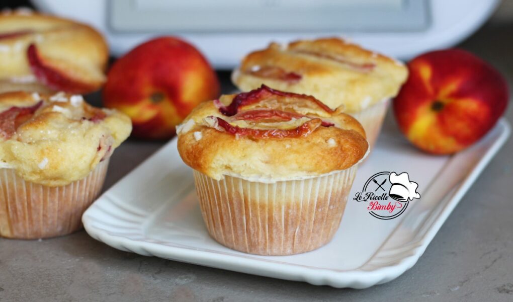 MUFFIN ALLE PESCHE BIMBY