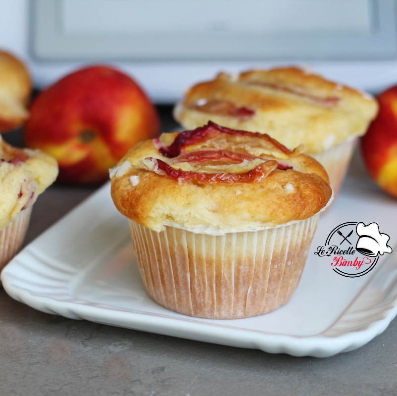 MUFFIN ALLE PESCHE BIMBY