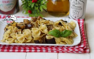 PASTA ALLE MELANZANE IN BIANCO BIMBY