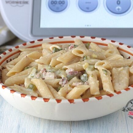 PENNETTE CON ZUCCHINE E PANCETTA BIMBY