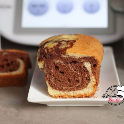 PLUMCAKE BICOLORE ALLO YOGURT BIMBY
