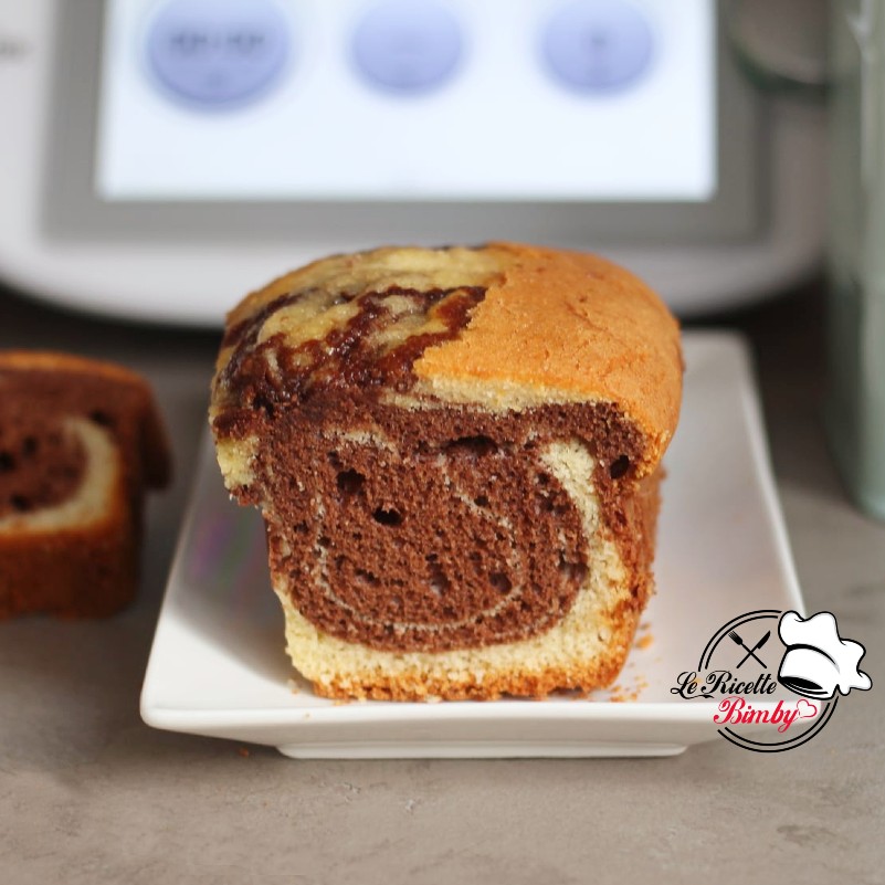 PLUMCAKE BICOLORE ALLO YOGURT BIMBY