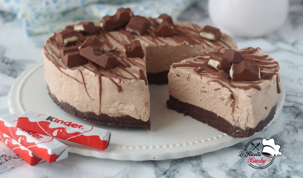 TORTA FREDDA CON BARRETTE KINDER RICETTA