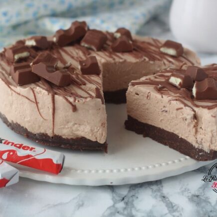 TORTA FREDDA CON BARRETTE KINDER RICETTA