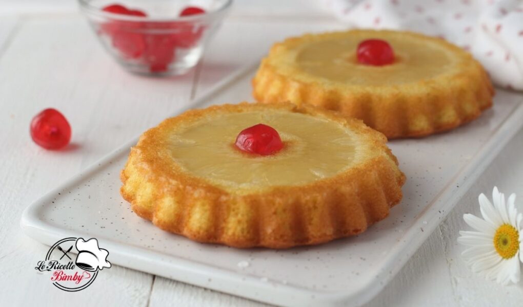 TORTINE ROVESCIATE ALL'ANANAS BIMBY