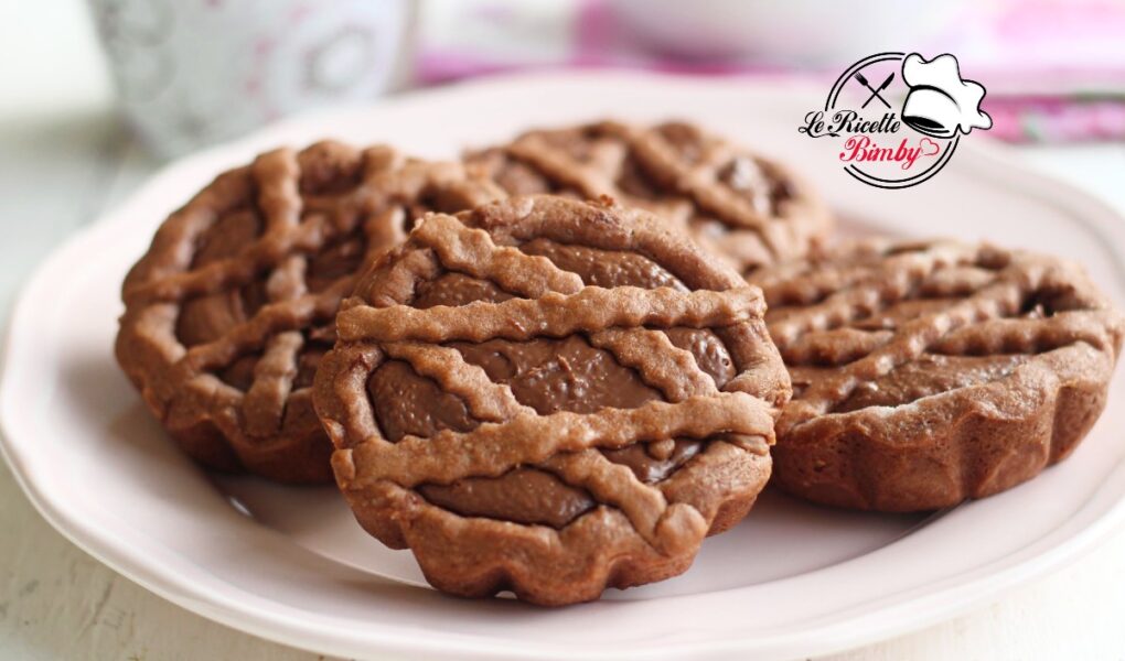 CROSTATINE AL CACAO E NUTELLA BIMBY