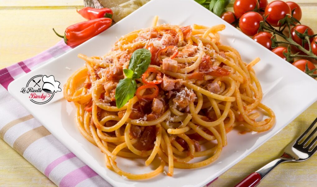 BUCATINI ALL'AMATRICIANA BIMBY EV