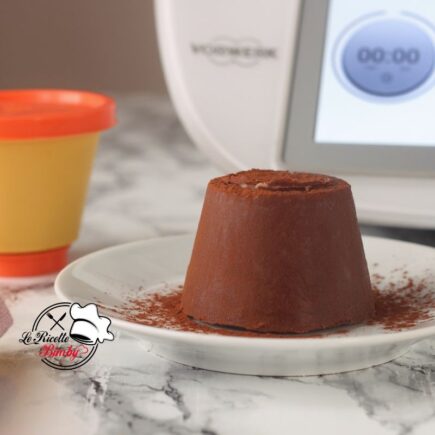BUDINO AL CACAO SENZA UOVA BIMBY