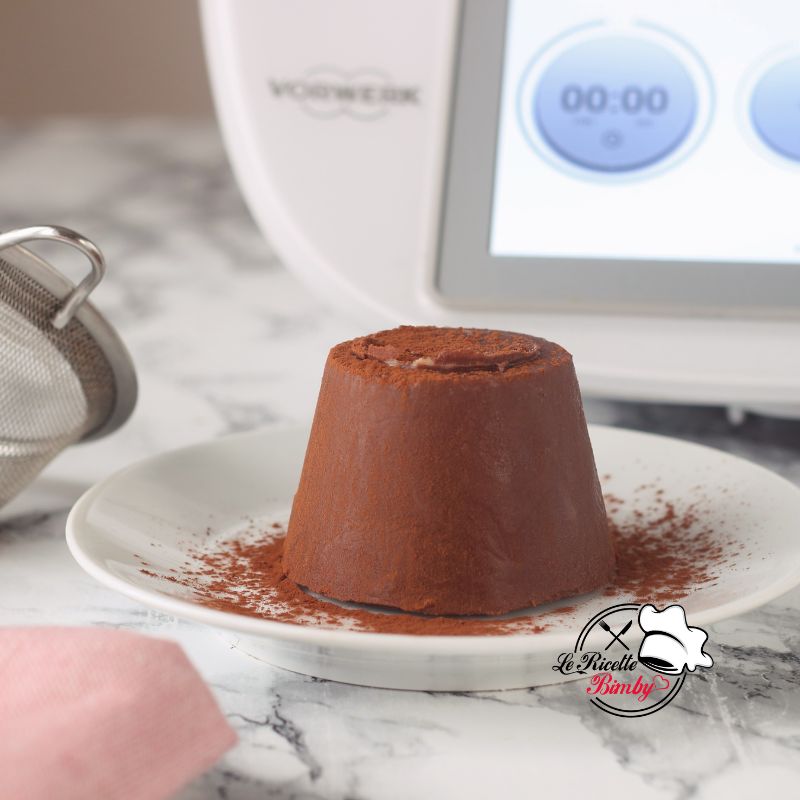 BUDINO AL CACAO SENZA UOVA BIMBY