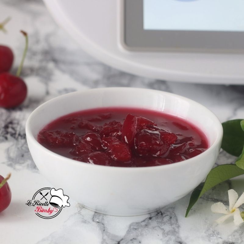 COMPOSTA DI CILIEGIE RICETTA BIMBY