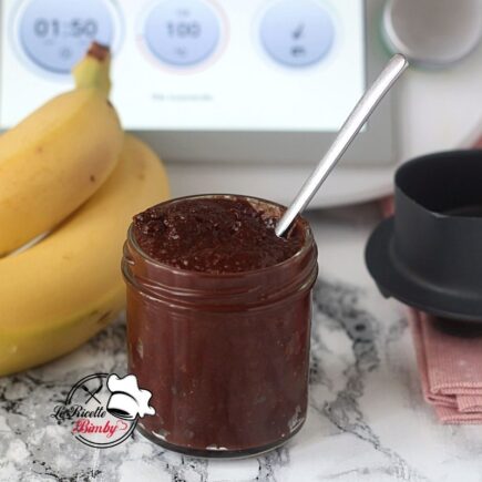 CREMA SPALMABILE ALLE BANANE CACAO E MIELE