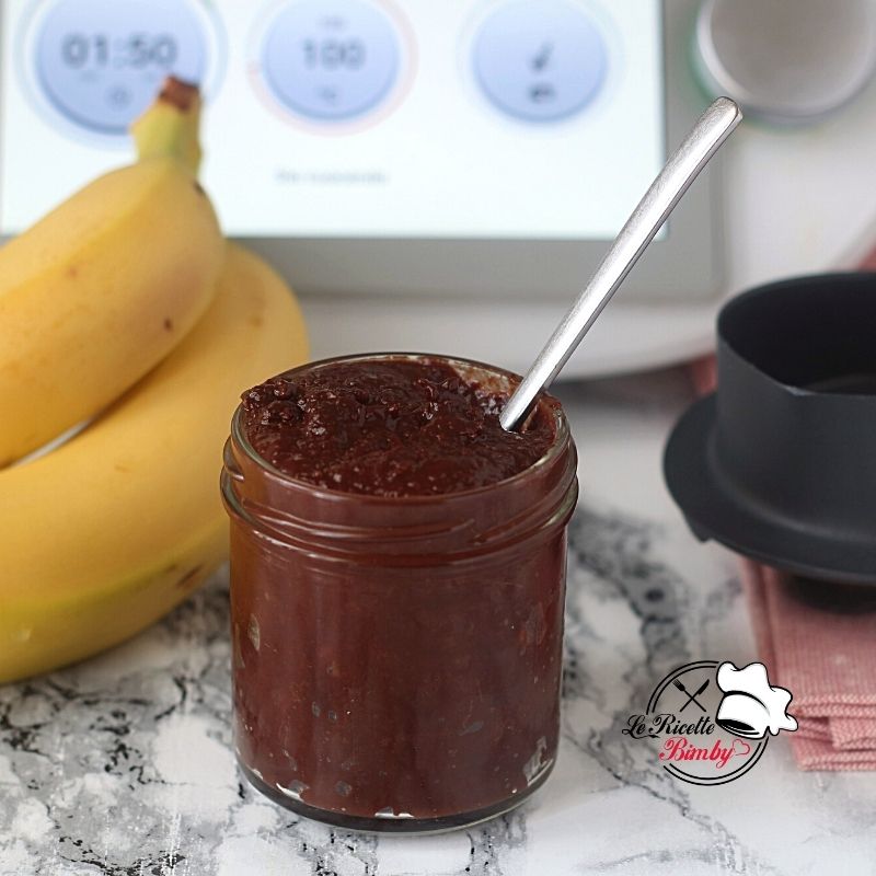 CREMA SPALMABILE ALLE BANANE CACAO E MIELE