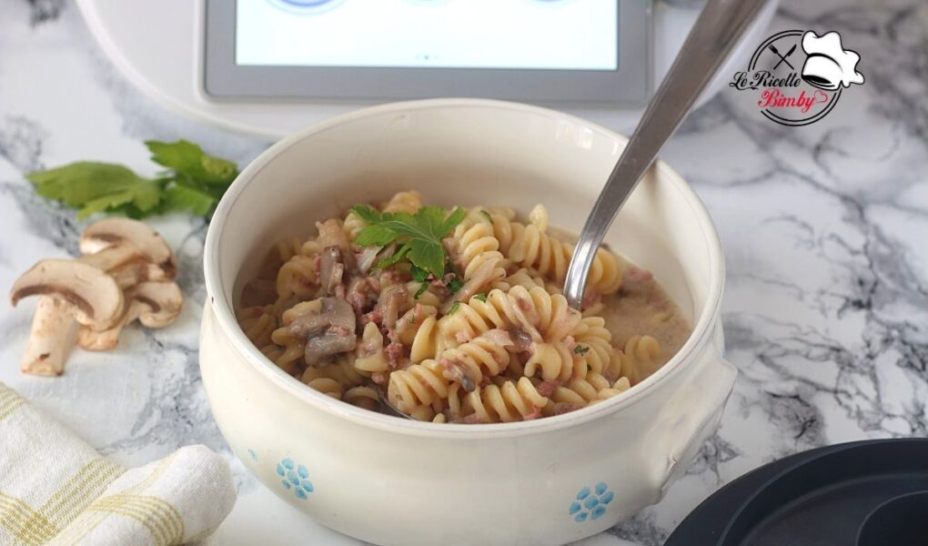 PASTA SALSICCIA E FUNGHI BIMBY