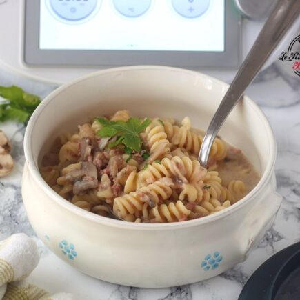 PASTA SALSICCIA E FUNGHI BIMBY