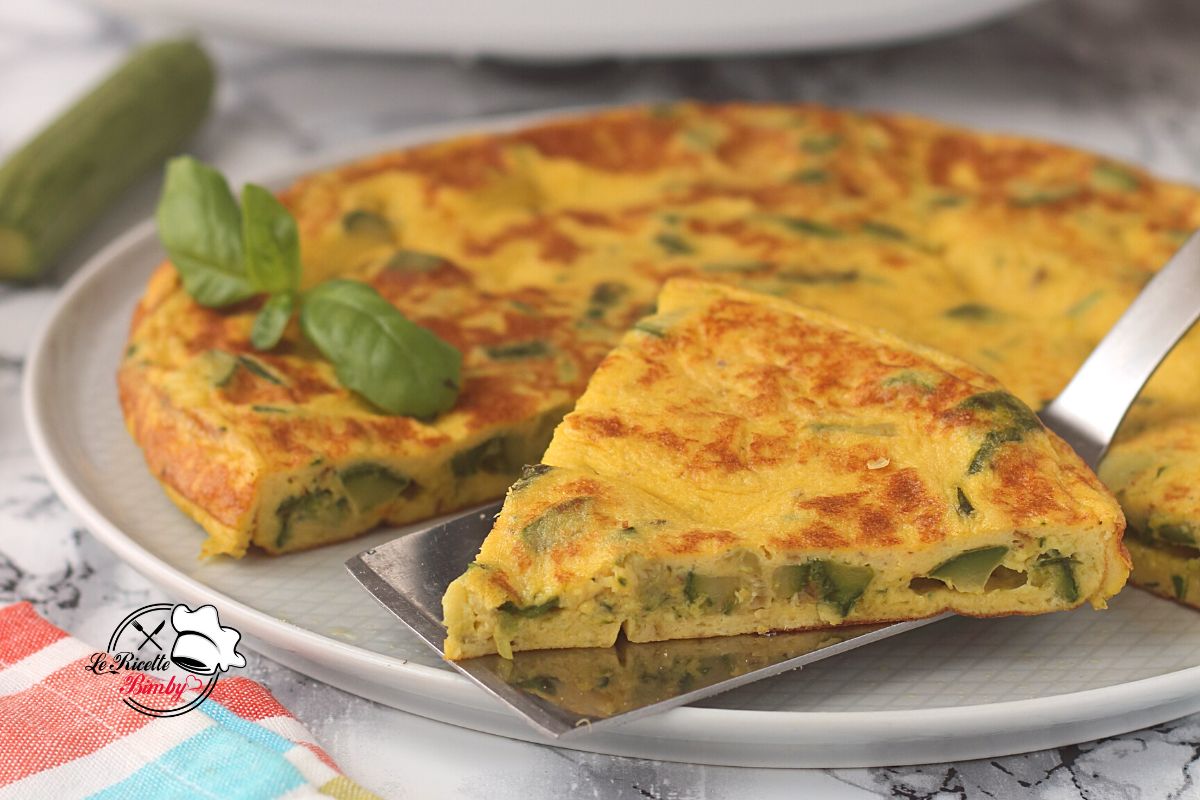 FRITTATA DI ZUCCHINE BIMBY tm6