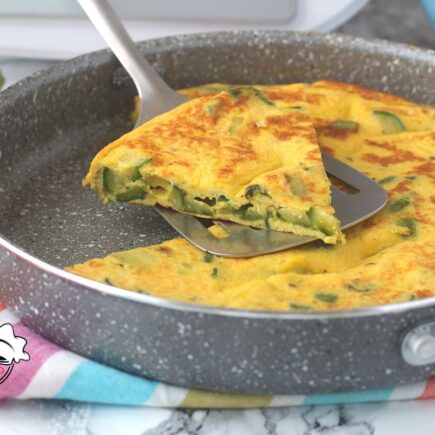 FRITTATA DI ZUCCHINE IN PADELLA BIMBY