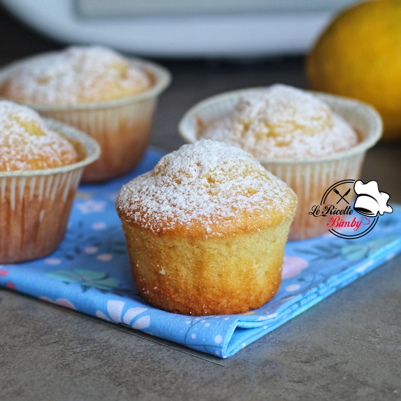 MUFFIN AL LIMONE E YOGURT BIMBY
