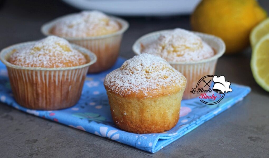 MUFFIN AL LIMONE E YOGURT BIMBY