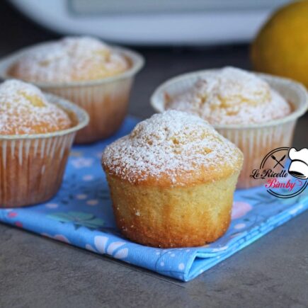 MUFFIN AL LIMONE E YOGURT BIMBY