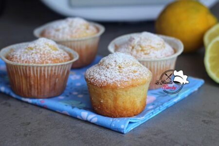 MUFFIN AL LIMONE E YOGURT BIMBY