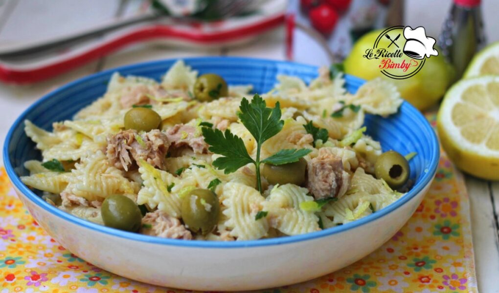 PASTA TONNO E LIMONE BIMBY