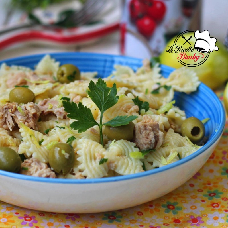 PASTA TONNO E LIMONE BIMBY