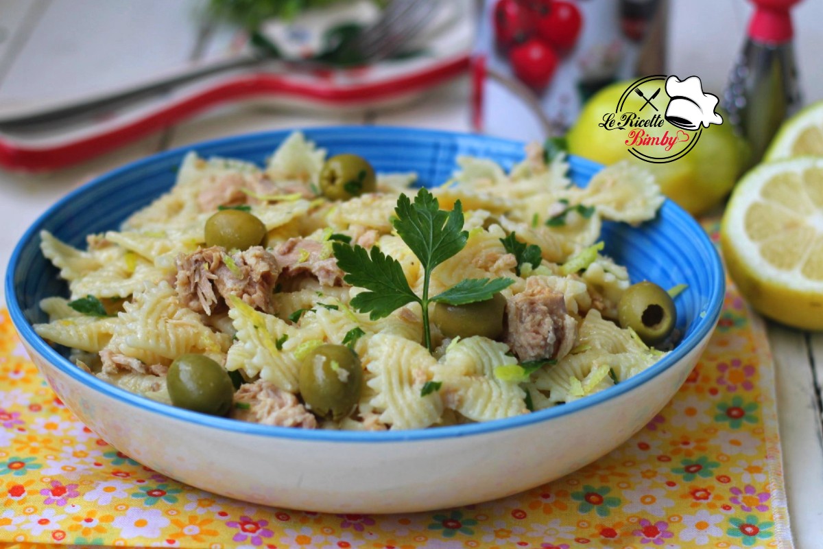 PASTA TONNO E LIMONE BIMBY