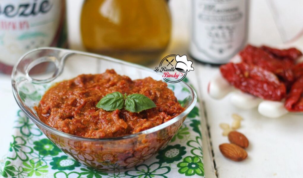 PESTO DI POMODORI SECCHI BIMBY ev
