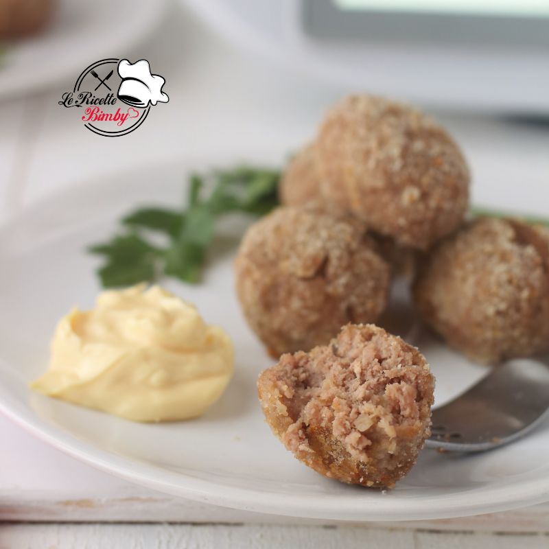 POLPETTE SENZA UOVA E LATTE CON PATATE BIMBY