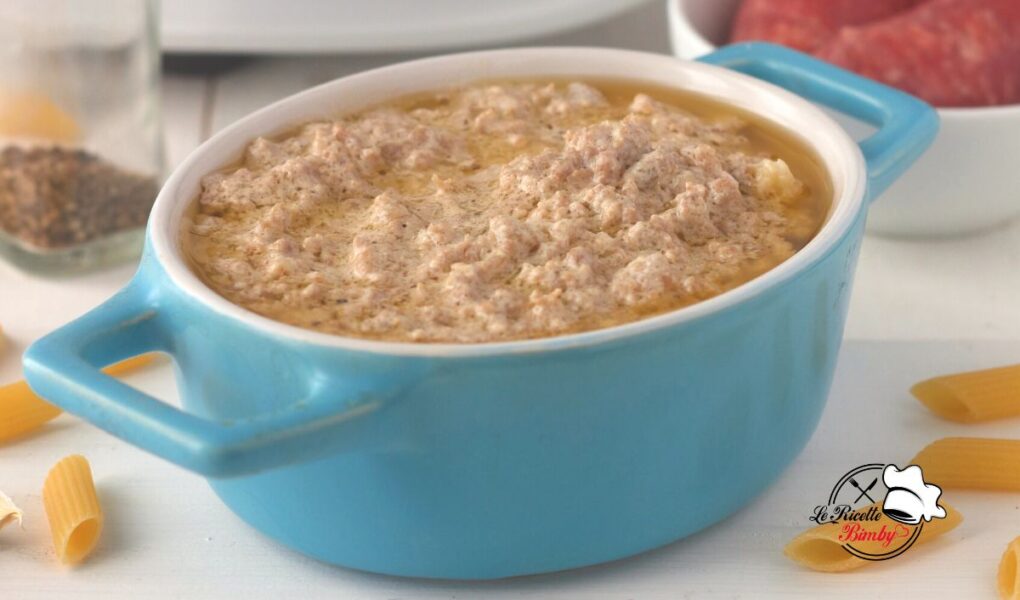 SUGO BIANCO SALSICCIA E PANNA BIMBY