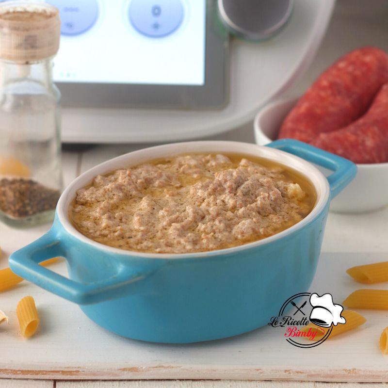 SUGO BIANCO SALSICCIA E PANNA BIMBY
