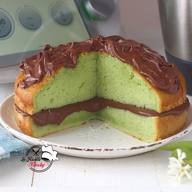 TORTA ALLA MENTA E NUTELLA BIMBY