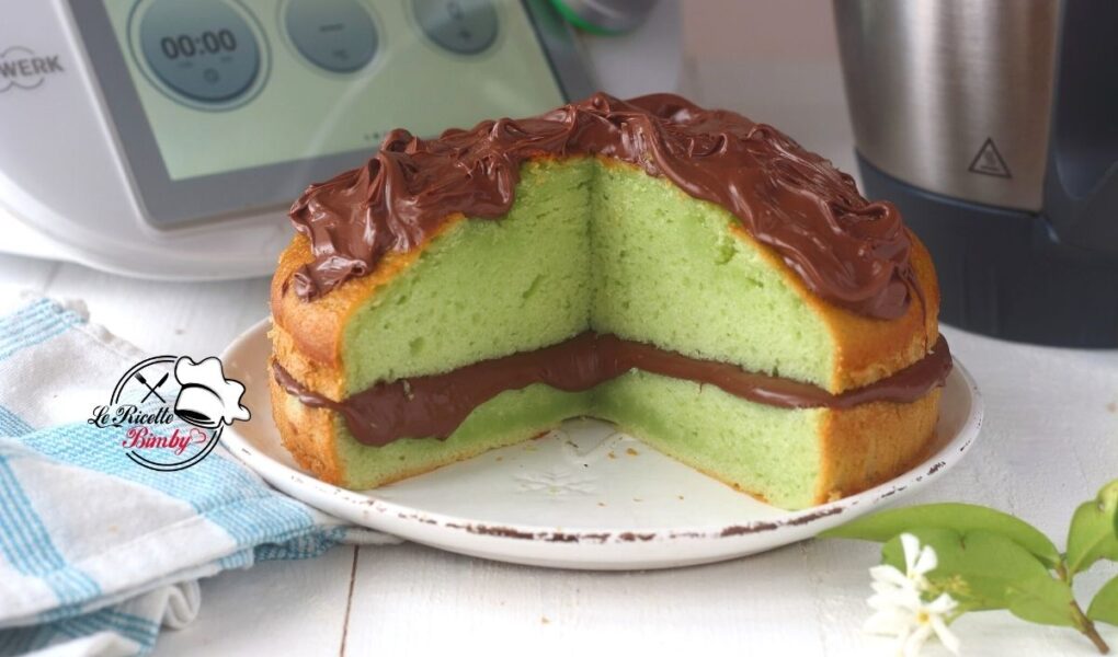 TORTA ALLA MENTA E NUTELLA BIMBY