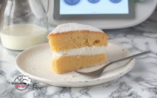 TORTA PARADISO FARCITA CON CREMA AL LATTE BIMBY