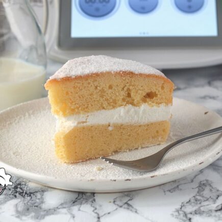 TORTA PARADISO FARCITA CON CREMA AL LATTE BIMBY