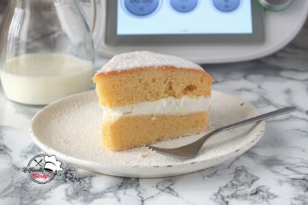 TORTA PARADISO FARCITA CON CREMA AL LATTE BIMBY
